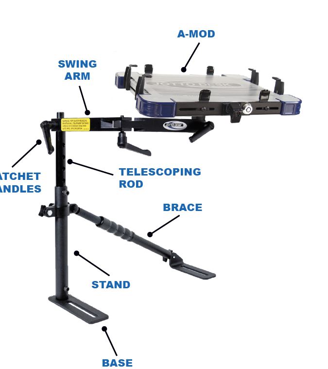 Jotto-Cargo Slide Laptop Mount