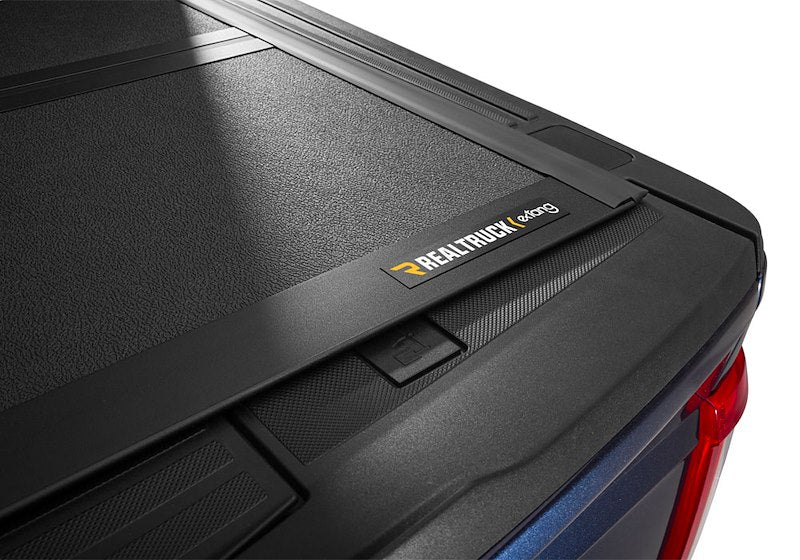 Extang 80350 Tonneau Cover; Endure ALX; Hard Folding; Low Profile; 2 Folds/ 3 Panels; Front Hinge Allows Entire Tonneau to Flip Up When Folded; Textured Powder Coated Matte Black; Aluminum; Lockable Using Tailgate Handle Lock; Without Tool Boxes