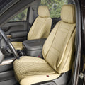 Seat Cover Solutions - Universal Fit in Beige Color